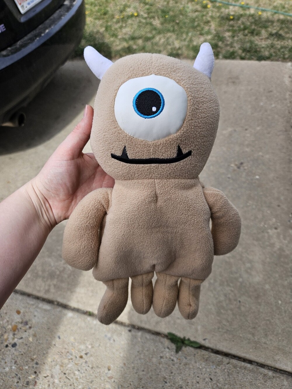 Small Boo's Teddy Plush Backpack Monster's Inc